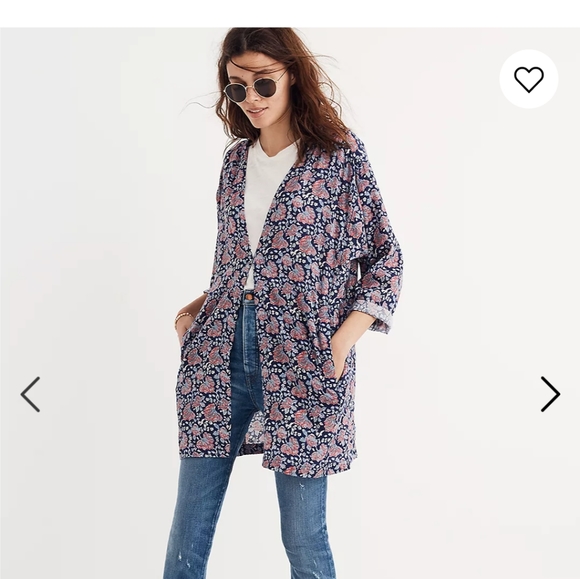 Madewell Robe Jacket - Picture 2 of 9